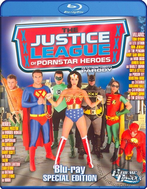 Justice League of Porn Star Heroes (2011) постер